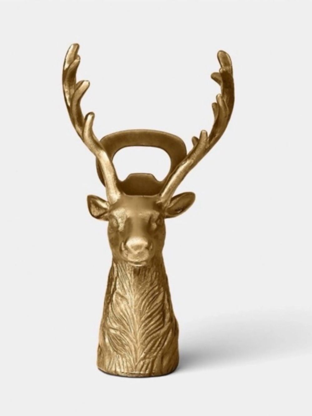 Threshold Gold Deer Head Bottle Opener